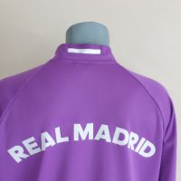 Adidas Real Madrid Full Zip Mens Size XL  ОРИГИНАЛ! Мъжко Горнище с цял цип!, снимка 3 - Спортни дрехи, екипи - 45880054