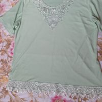 Дантелена блуза, снимка 1 - Блузи с дълъг ръкав и пуловери - 45270723