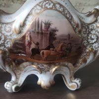 Красива ,голяма купа с двустранна шарка Helena Wolfsohn, снимка 7 - Антикварни и старинни предмети - 45477316