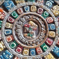 Сувенир от Мексико зодиак календар на маите, снимка 1 - Други ценни предмети - 45472231