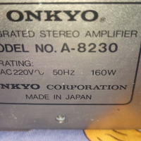 Усилвател ONKYO A-8230, снимка 5 - Ресийвъри, усилватели, смесителни пултове - 45033323