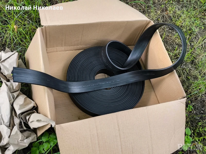 Захранващ многожилен плосък кабел - 12G2.5 - ÖLFLEX® LIFT F - Flat, снимка 1