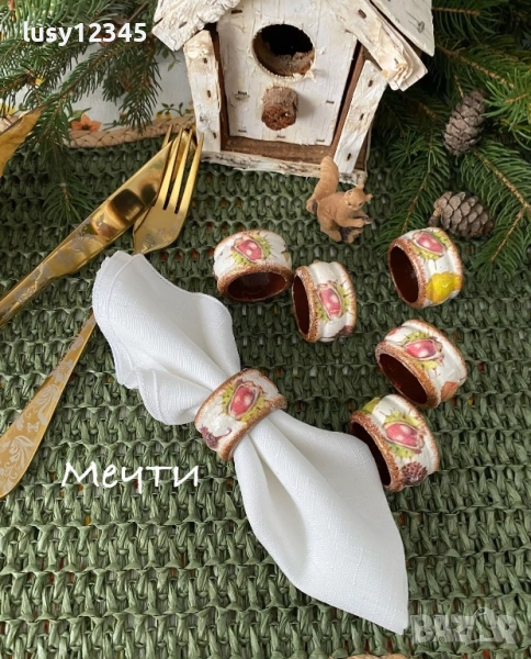 Есенни пръстени за салфетки!, снимка 1