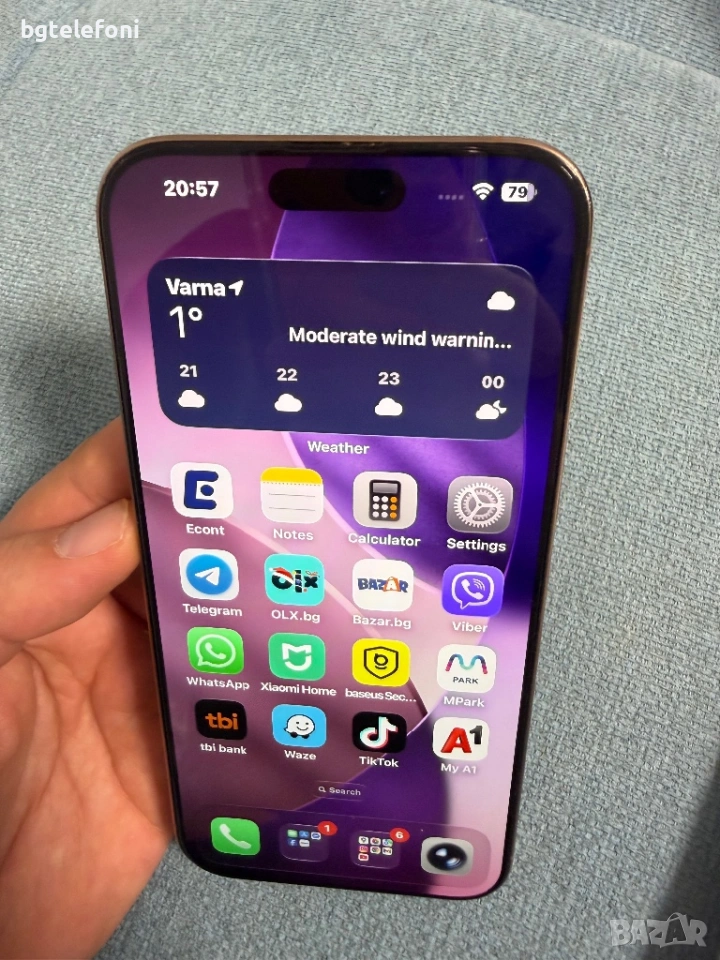 iPhone 16 Pro Max 256GB , 91% батерия, снимка 1