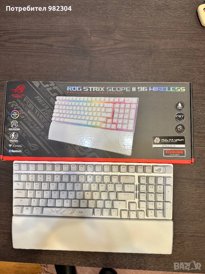  ASUS ROG Strix Scope II 96 Wireless, снимка 1