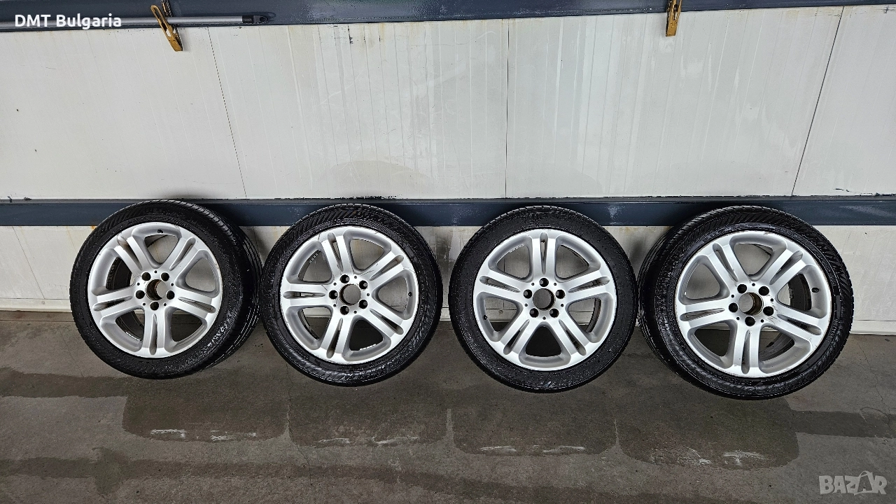 Джанти с нови гуми за мерцедес 235 45 17, снимка 1