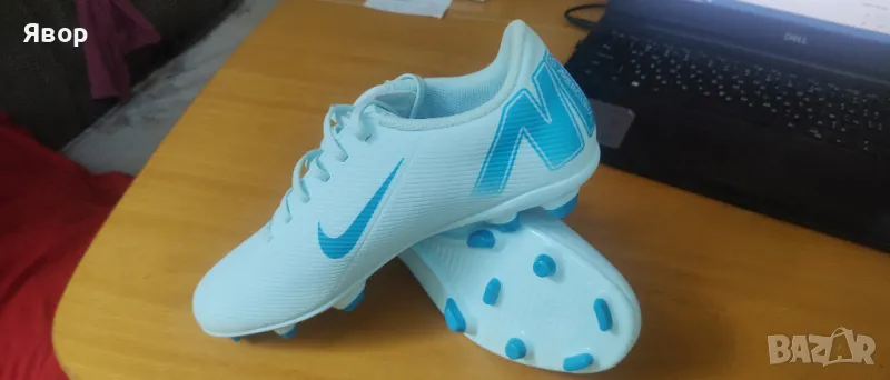 Бутонки Nike Mercurial Vapor 16 Club FG/MG - светло сини 39 номер , снимка 1