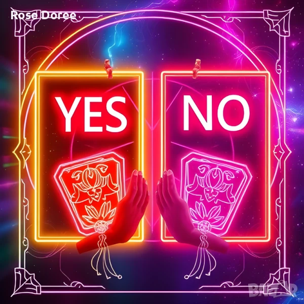 🌸🔮✨ Вълшебно Таро и Ясновидство ❓🌈 Да или Не? Ще разберем! 🌟🌺 Кратки отговори 💬⚡🧚‍♀️🌸, снимка 1