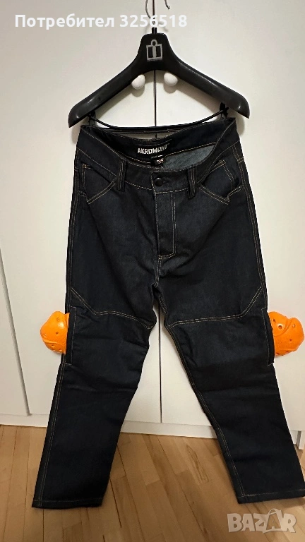 Мото дънки ICON Acromont, снимка 1