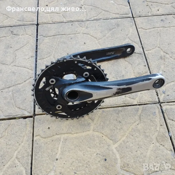 Курбел за велосипед колело Shimano deore fc m 612, снимка 1