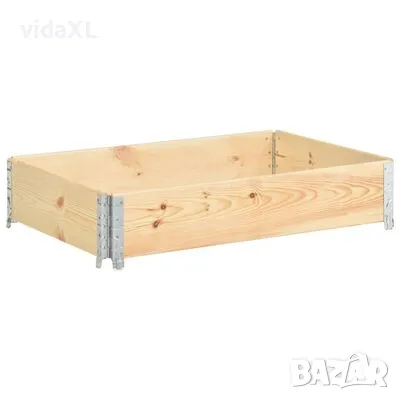 vidaXL Повдигната леха 50x100 см борово дърво масив(SKU:3055164), снимка 1