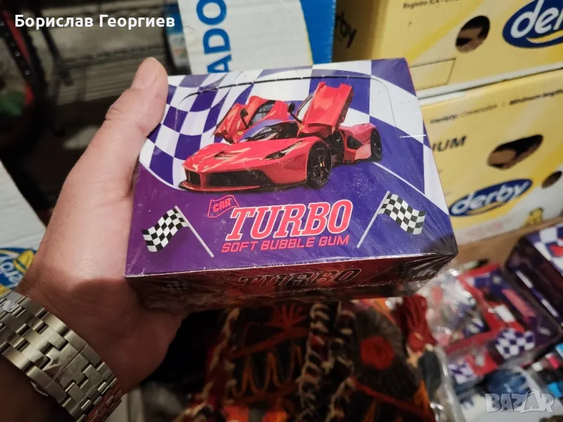 Кутия дъвки turbo, снимка 1