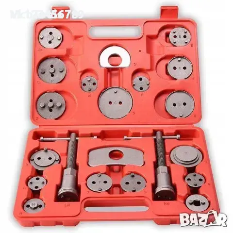 Комплект за сваляна на спирачни апарати с ляво и дясно въртене 21 части, снимка 1