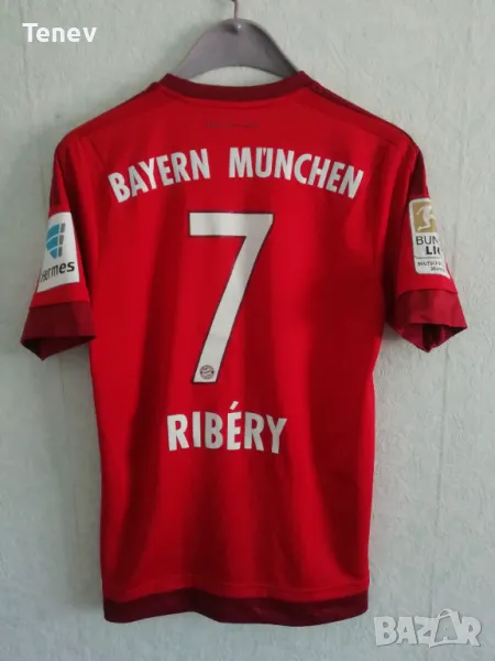 Bayern Munich Ribery Adidas 2015/2016 оригинална тениска фланелка Байерн Мюнхен Рибери размер S, снимка 1