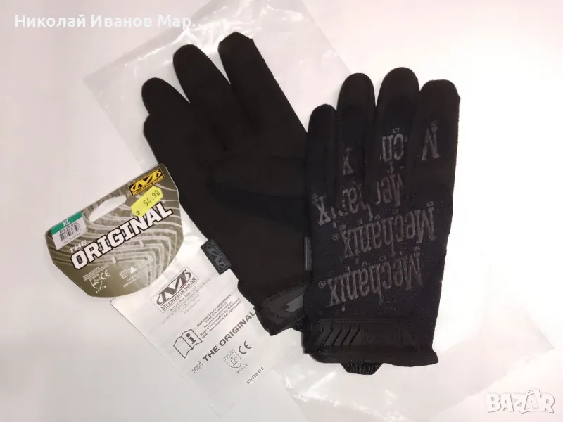 Тактически ръкавици Mechanix The Original Black, снимка 1