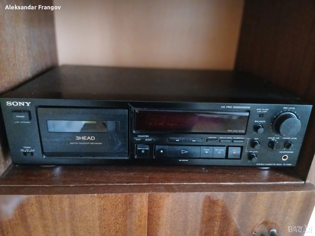 касетъчен дек SONY K 590 3 HEAT , снимка 1