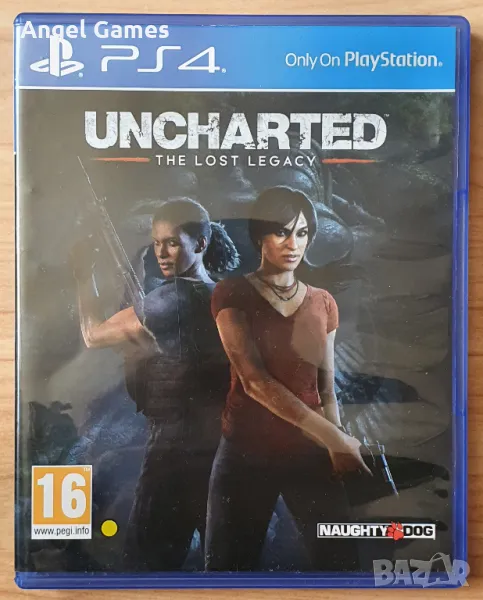 Uncharted The Lost Legacy PS4 Playstation 4 Плейстейшън 5 PS5 PS игра, снимка 1