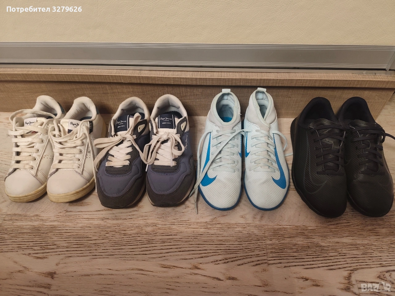 Детски стоножки Nike Сникърси Pepe jeans , снимка 1