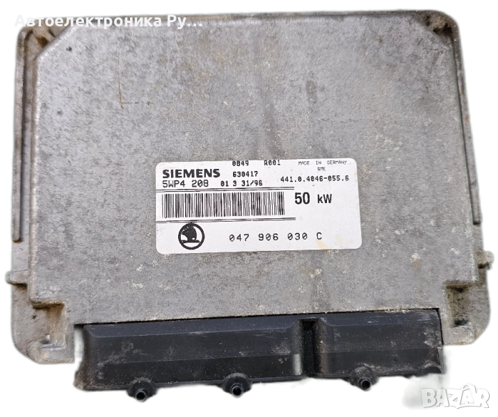 компютър SKODA FELICIA 1.3 SIEMENS 5WP4 208, 5WP4208, 047 906 030 C, 047906030C , снимка 1