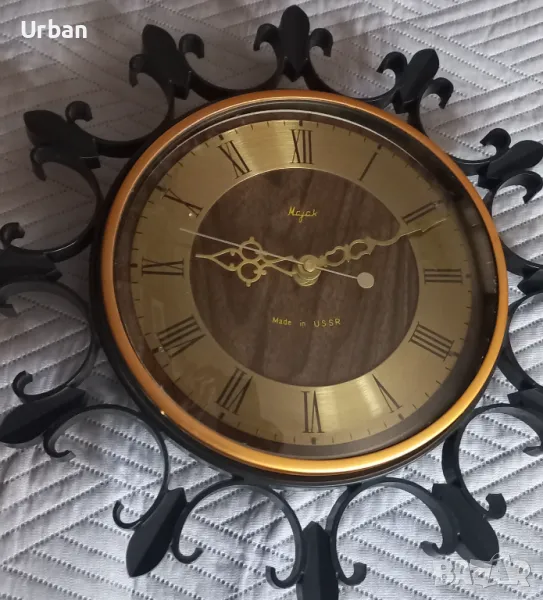 Часовник "Маяк" кварцов, стенен., снимка 1