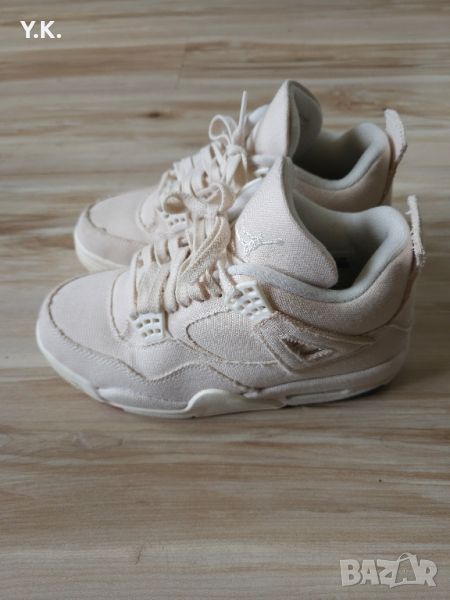 Оригинални кецове Air Jordan 4 Retro Blank Canvas, снимка 1