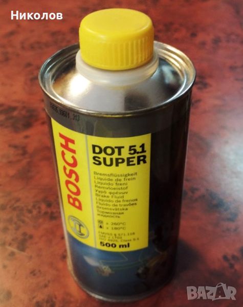 Спирачна течност 0.5L BOSCH DOT 5.1, снимка 1