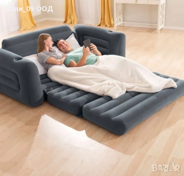 Надуваем разтегателен диван, снимка 1