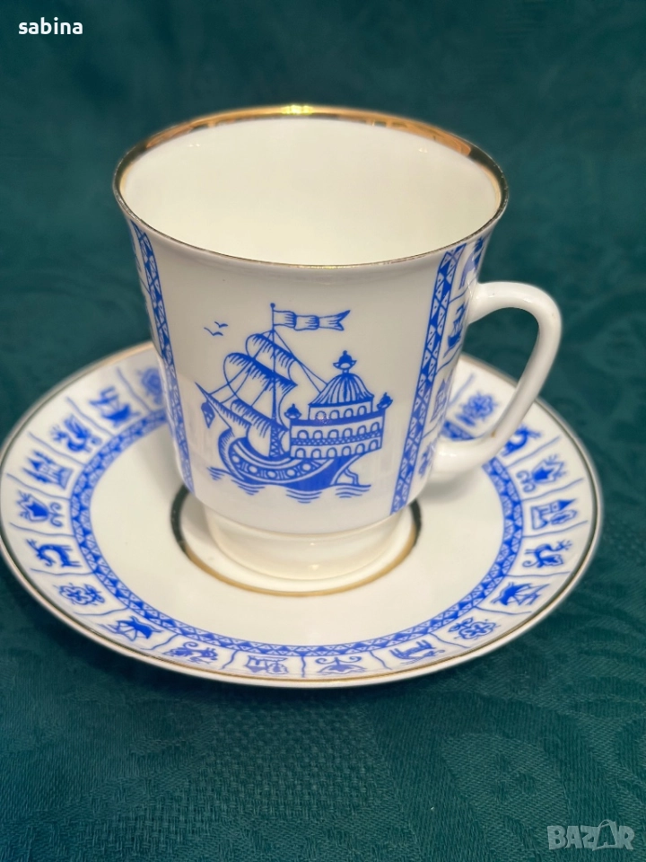 Костен порцелан ЛФЗ Ломоносов, снимка 1