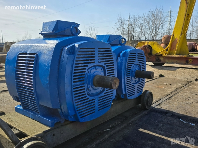 Ел.двигател 75 kw / 110 kw/ 132 kw /160 kw / 200 kw / 250 kw, снимка 1