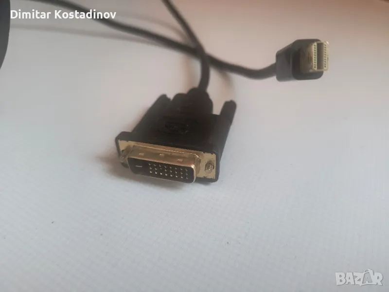 dvi към mini display port 1 .8 m, снимка 1