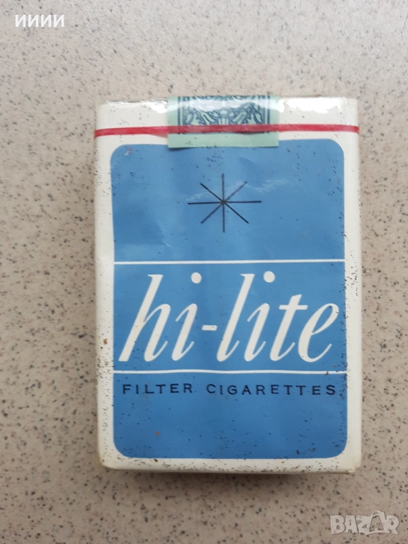 Пакет кутия цигари Hi lite, снимка 1