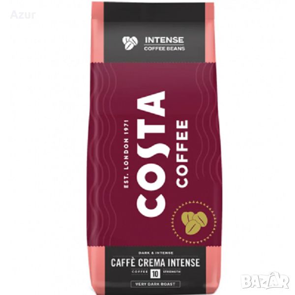 Кафе на зърна Costa Coffee Crema Intense – 1 кг., снимка 1