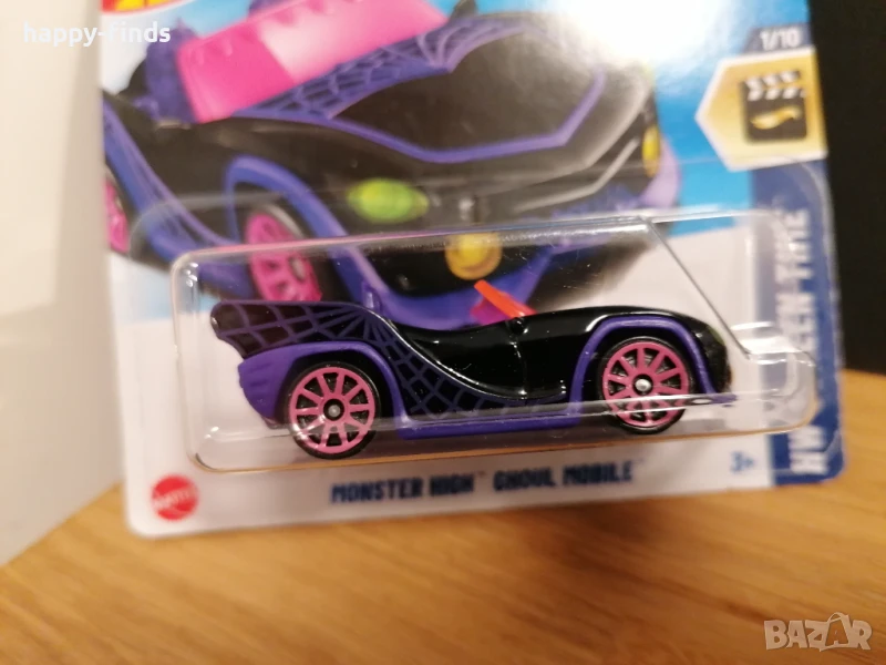 💕🧸Hot Wheels, Monster High Ghoul Mobile - Screen Time 2024, 1:64, снимка 1