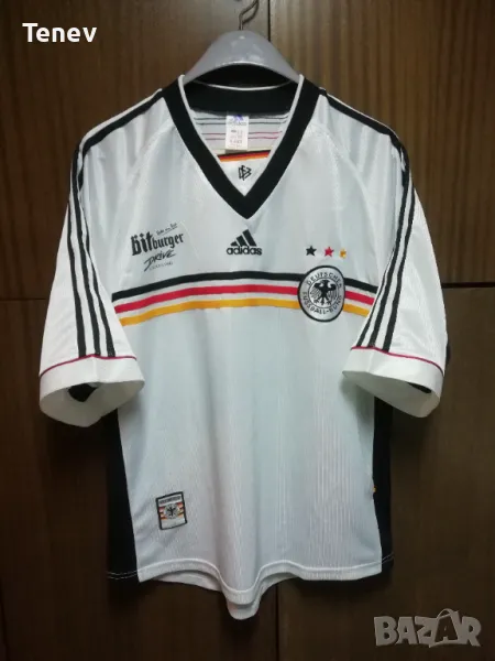 Germany Adidas Vintage 1998/1999 оригинална тениска фланелка Германия ретро винтидж размер М , снимка 1