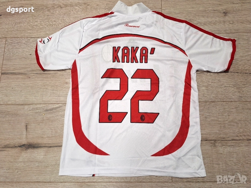 Футболна фланелка на Милан #Кака#22#ретро модел сезон 2006/2007!, снимка 1