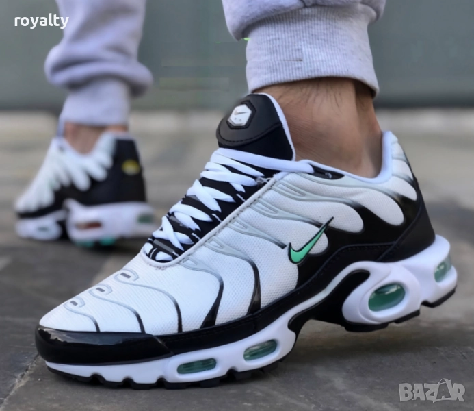 Nike Air Max TN Цвят Черно и Бяло мъжки маратонки , снимка 1