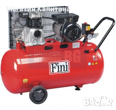 Трифазен бутален компресор Fini Italy , 2.2 kW, 150l, 10 bar., снимка 1