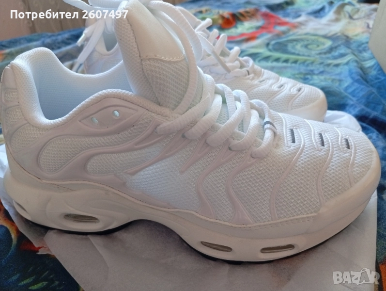 много удобни маратонки N36 бял с въздушни възглавници , снимка 1