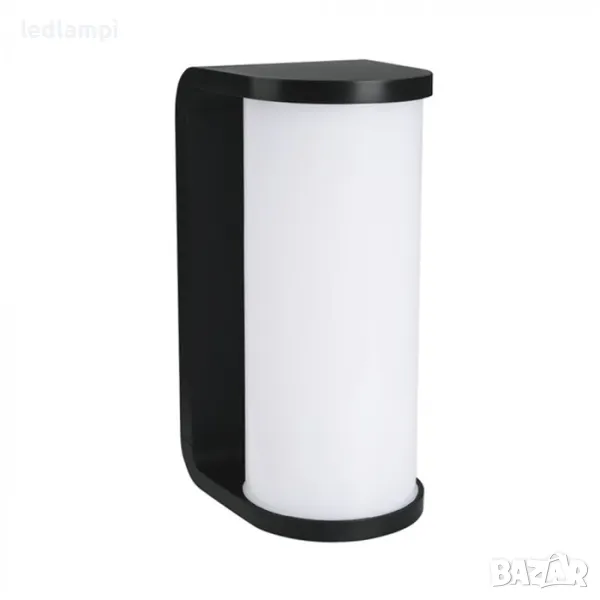 LED Стенен Осветител 12W 3в1 Черен IP65, снимка 1