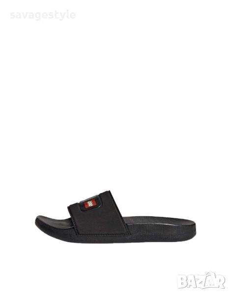 Чехли ADIDAS x Lego Adilette Comfort Slides Black, снимка 1