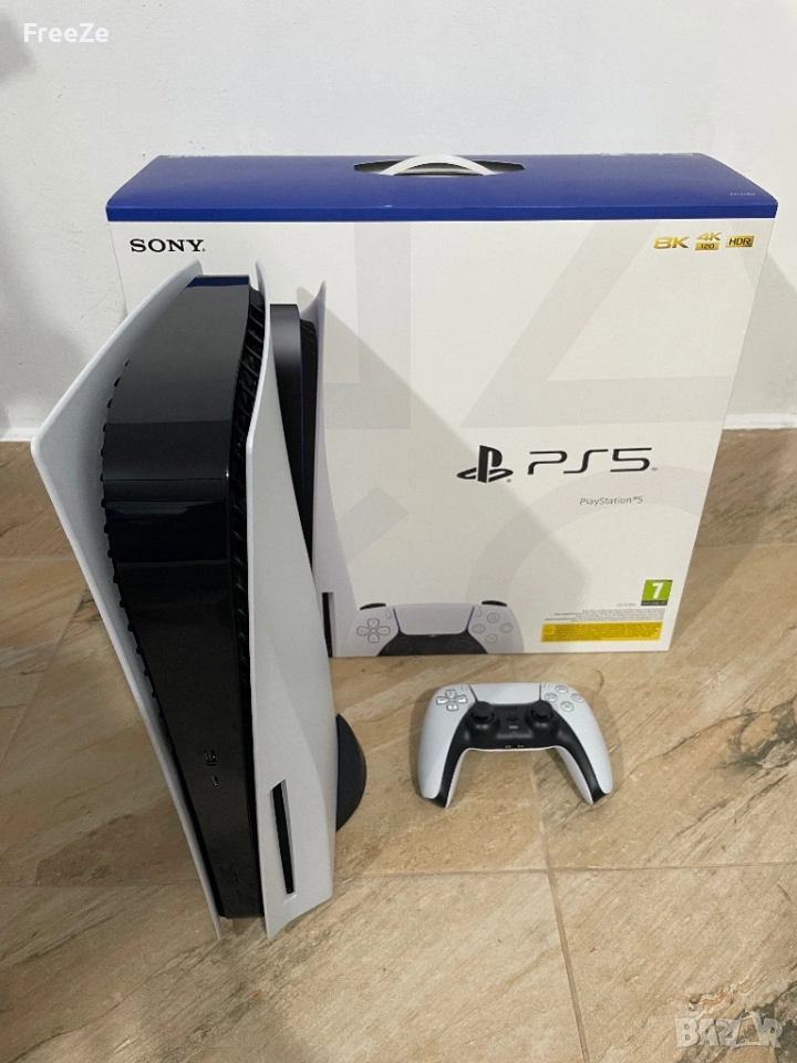 PlayStation 5 - диск версия (като нов), снимка 1
