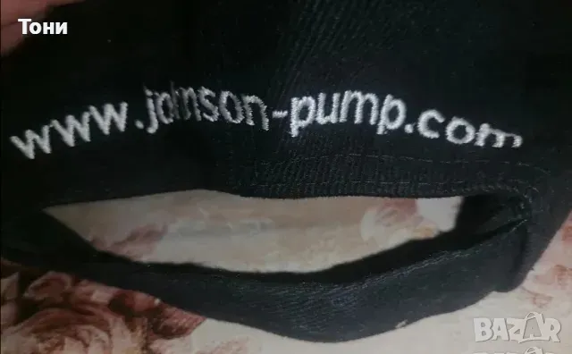 JOHNSON PUMP Оригинал Нова Мъжка Черна Шапка с Козирка, снимка 4 - Шапки - 49118208