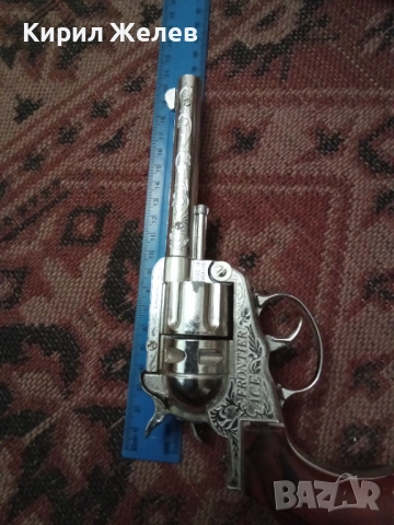 Стар метален пистолет с кобур 54291, снимка 15 - Антикварни и старинни предмети - 53638422