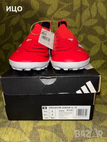 НОВИ Футболни стоножки Predator League LL TF, снимка 8 - Футбол - 53470979