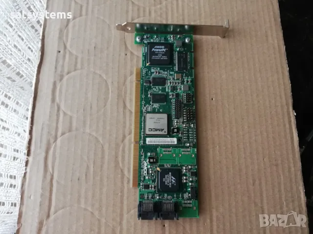 3ware AMCC 9550SX 4/8LP SATA II PCI-X RAID Controller Card , снимка 6 - Други - 48095775