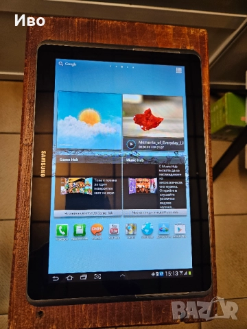 10.1" таблет Samsung Galaxy Tab 2 GT-P5100 Има зарядно. В отлично техническо и визуално състояние. , снимка 2 - Таблети - 52659477
