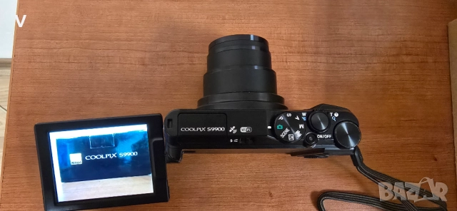 Nikon Coolpix S9900 - 2 батерии ;протектори; 30xZoom,Wi-Fi,GPS+Glonass,NFC, снимка 5 - Фотоапарати - 51775289