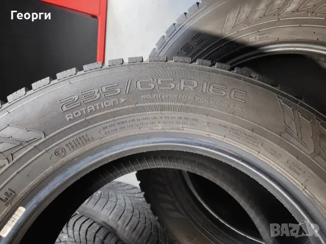 2бр. зимни гуми 235/65/16C Nokian, снимка 4 - Гуми и джанти - 47679644