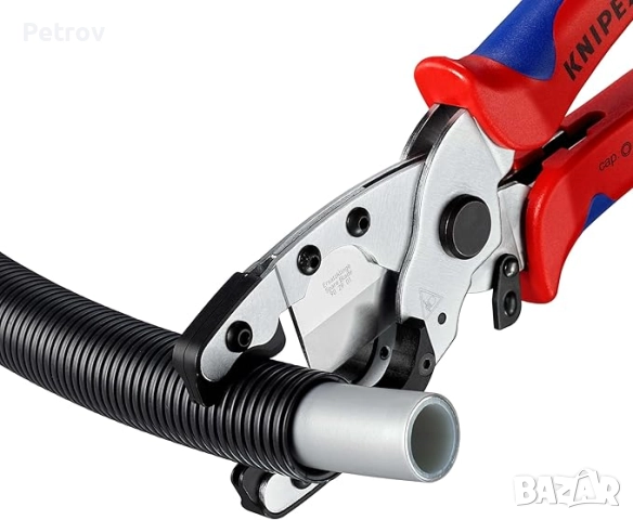 KNIPEX 90 25 20 - MADE IN GERMANY - ПРОФЕСИОНАЛНА, Маркова Ножица за PVC тръби и PVC материали !!!!!, снимка 8 - Клещи - 52269468