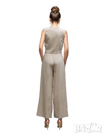 Комплект две части - елек и панталон 3Д декорация с рози , снимка 9 - Комплекти - 50922568